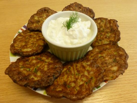 Zucchini LATKES Low Carb