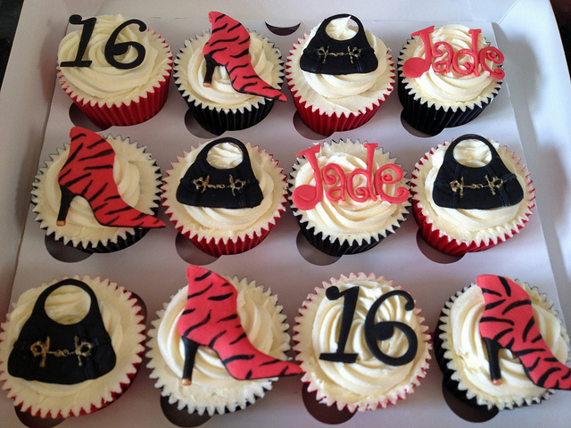 16th Birthday Cupcakes