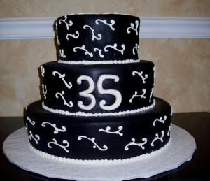 35th Birthday Cake