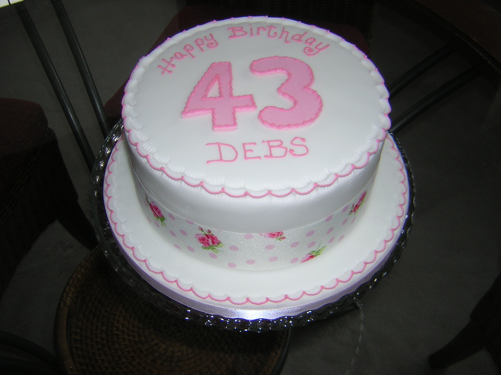 43 Birthday Cake