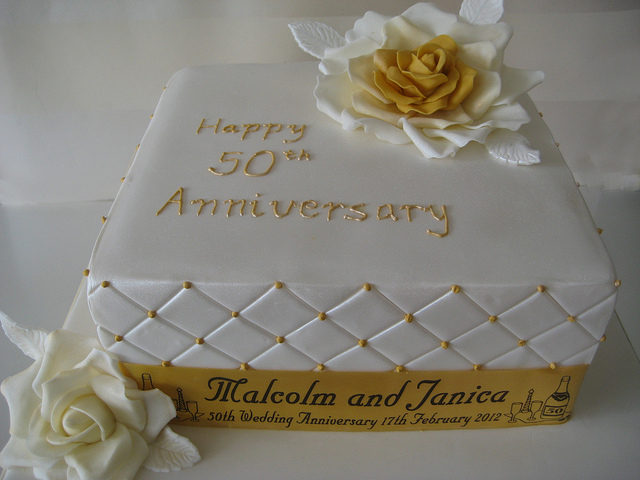 50th Anniversary Cake