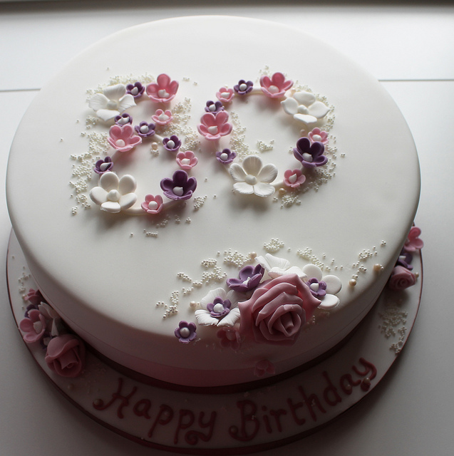 80th Birthday Cake