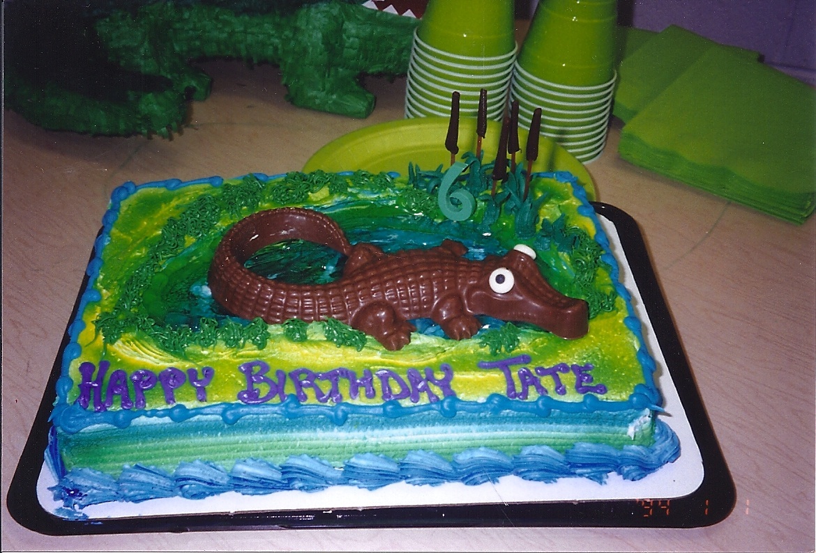 Alligator Birthday Cake Ideas