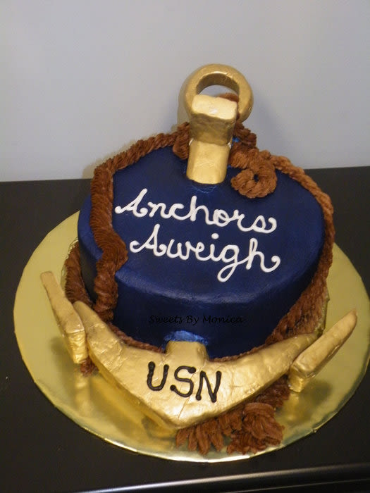 Anchors Aweigh Cake