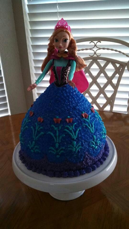 Anna Frozen Birthday Cake Ideas