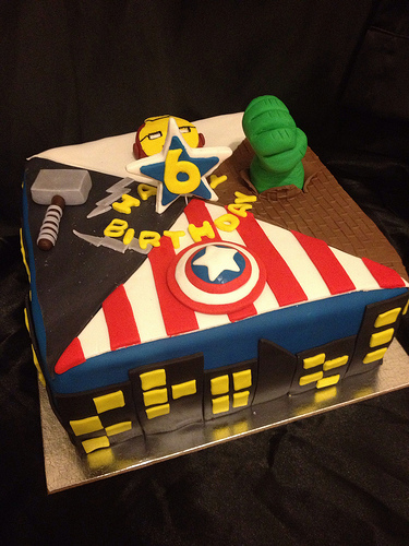 Avengers Cake Idea