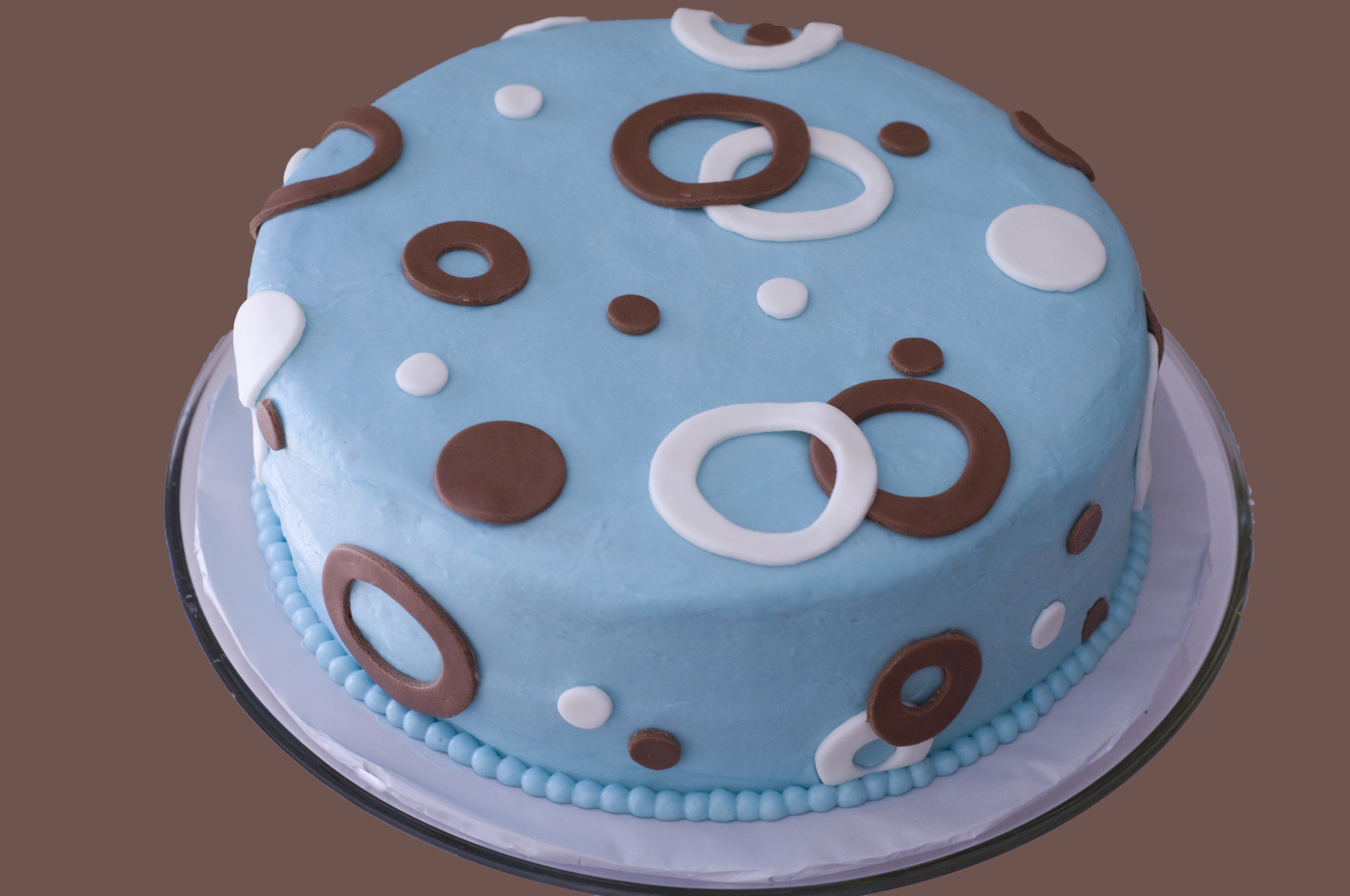 Baby Boy Shower Cake