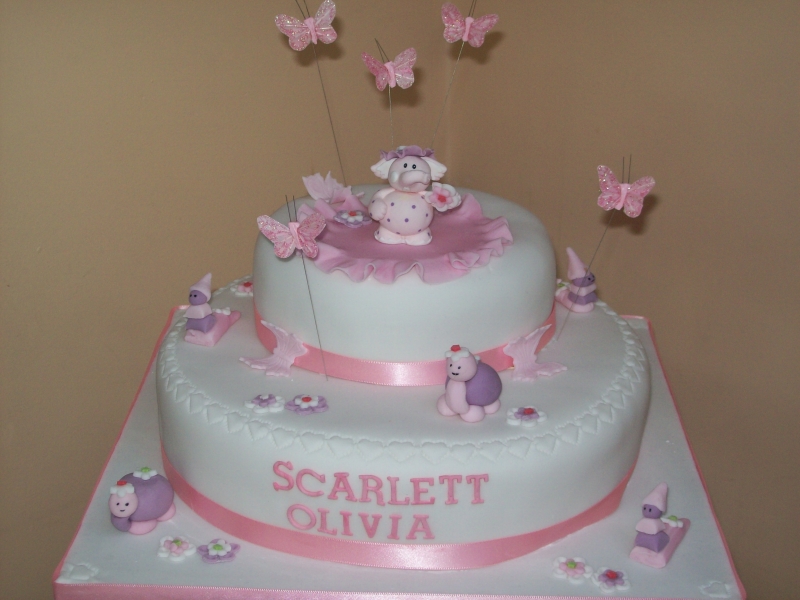 Baby Christening Cake