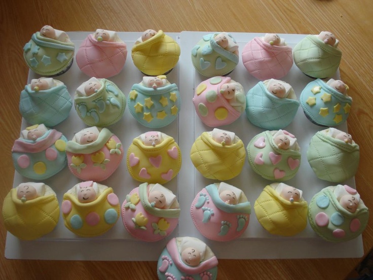 Baby Shower Cupcakes