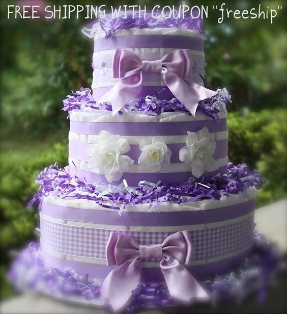 Baby Shower Diaper Cake