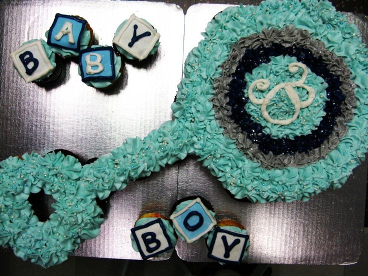 Baby Shower Pull Apart Cupcake Cake