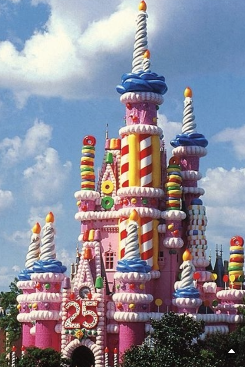 Birthday Cake Castle Disney World