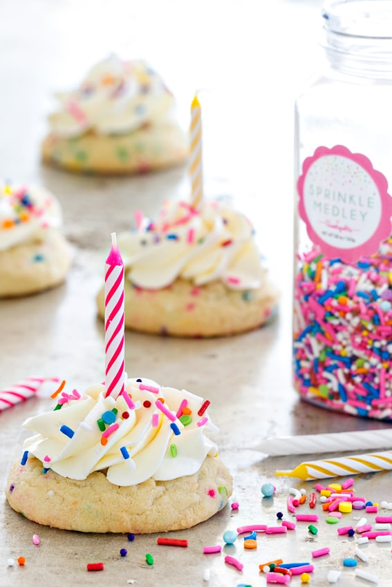 Birthday Cake Cookies