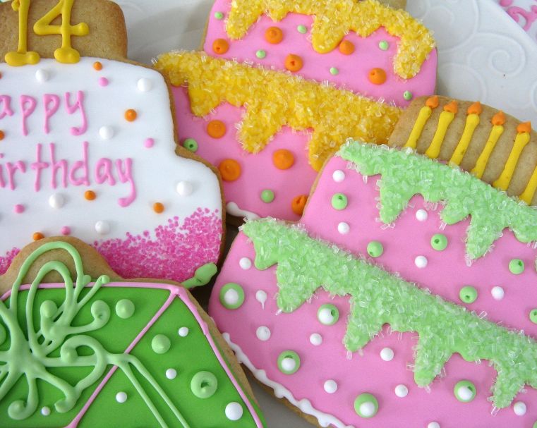 Birthday Cake Cookies