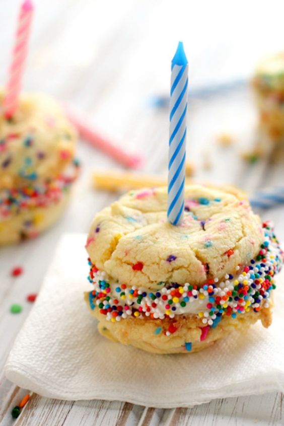 Birthday Cake Cookies