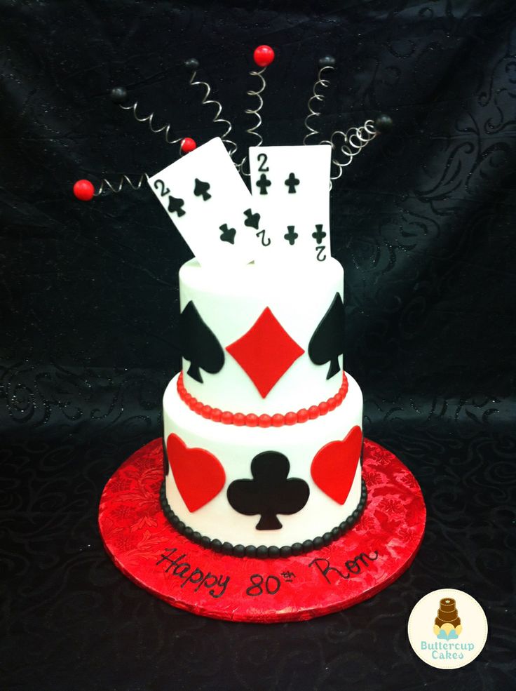 Birthday Cakes Playing Cards