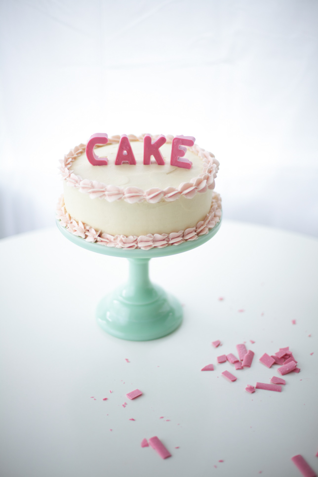 Cake Decorating Candy Letters