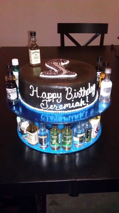 Cakes with Alcohol