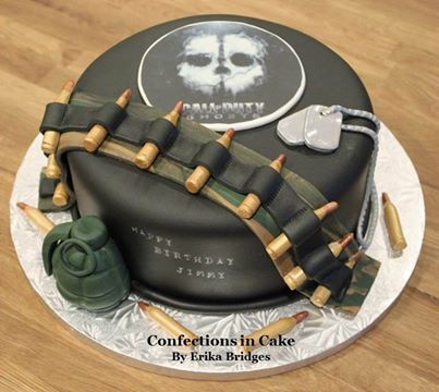 Call of Duty Birthday Cake Ideas