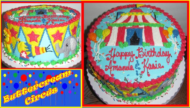 Carnival Sheet Cake Buttercream