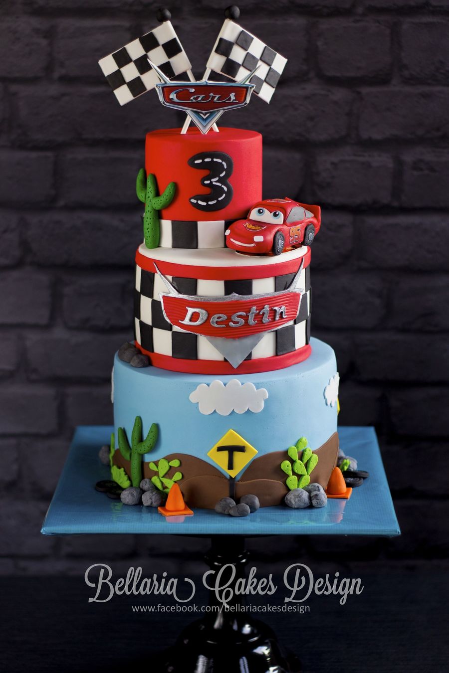 Cars Birthday Cake