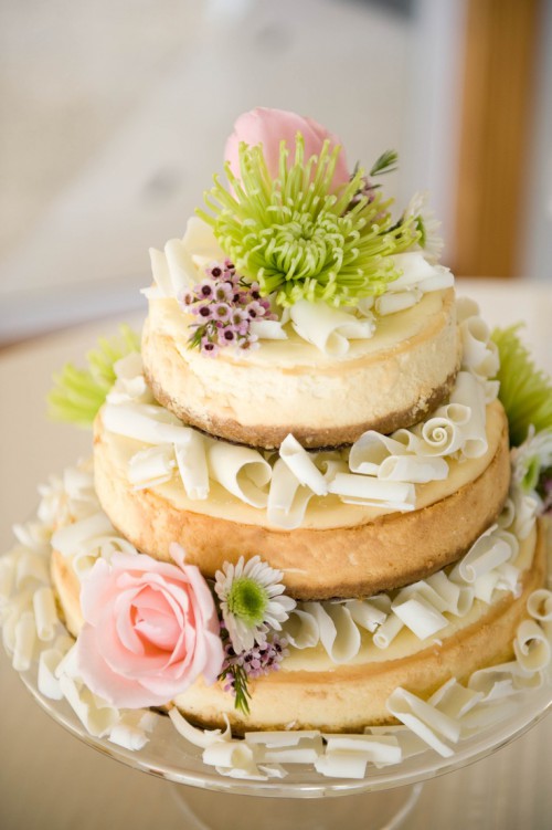 Cheesecake as Wedding Cake