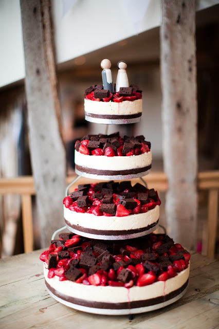 Cheesecake Wedding Cake