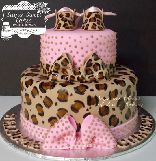 13 Leopard Theme Baby Shower Cakes Photo Cheetah Baby Shower