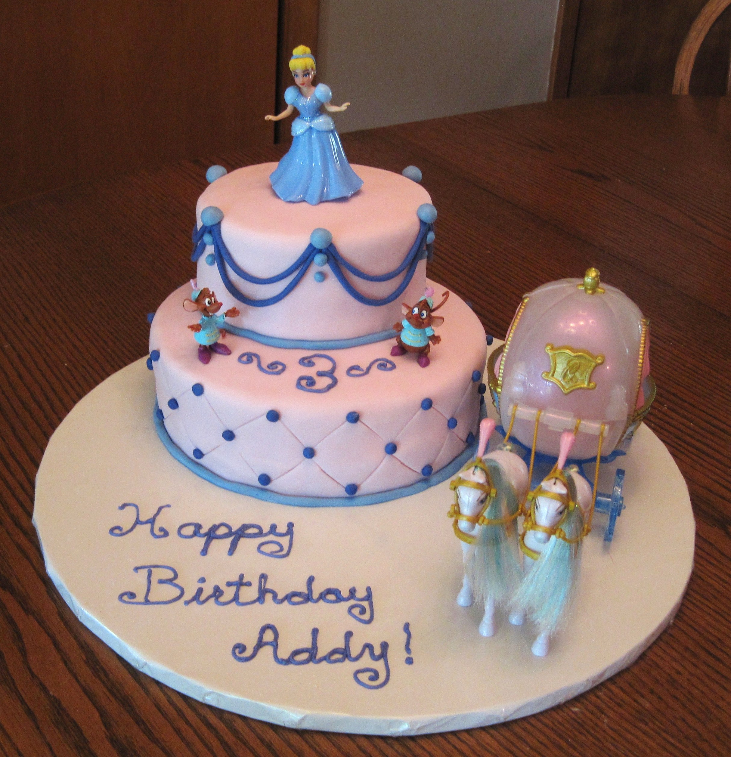 Cinderella Cake Birthday Ideas