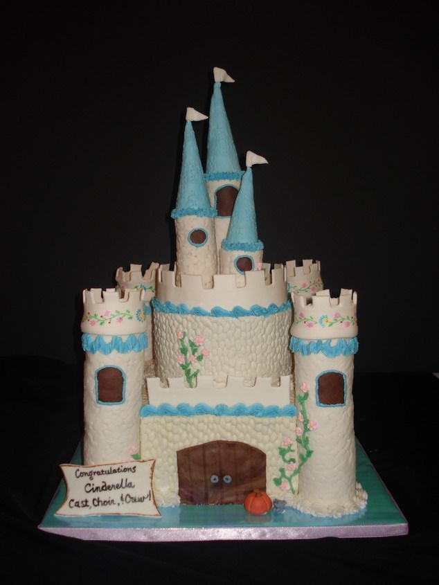 Cinderella Castle Cake