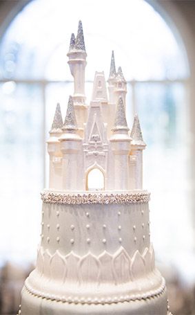 Cinderella Castle Wedding Cake