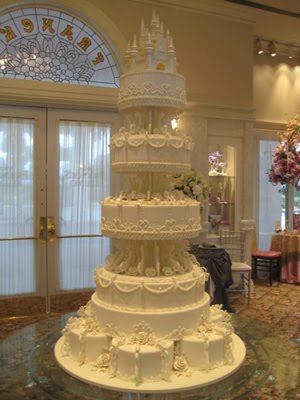 Cinderella Castle Wedding Cake