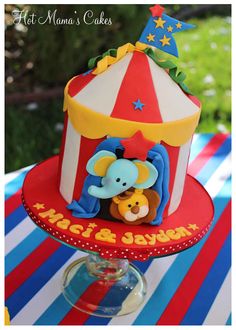 Circus Tent Cake