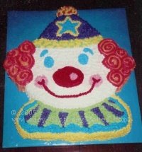 Clown Birthday Cake