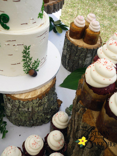 9 Country Cakes And Cupcakes Photo Rose Cupcake Wedding Cake