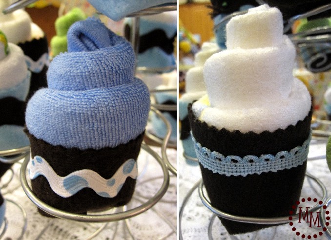 Cupcake Baby Washcloth Tutorials