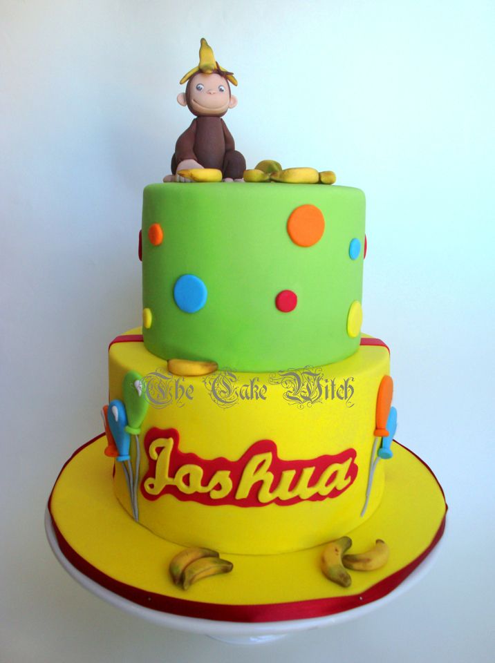 Curious George Birthday Cake