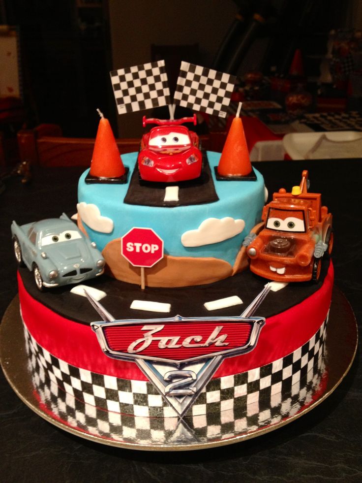 Disney Cars Birthday Cake