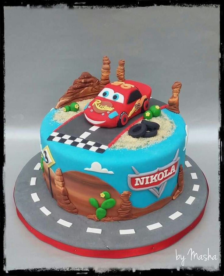 Disney Cars Birthday Cake