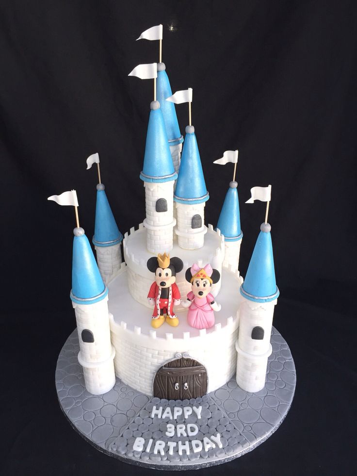 Disney Castle Cake