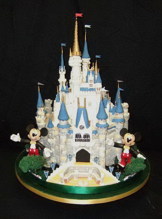 Disney Castle Wedding Cake