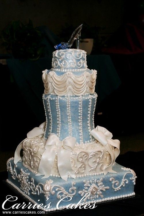 Disney Cinderella Wedding Cakes