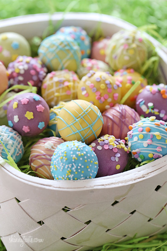 Easter Egg Cake Balls