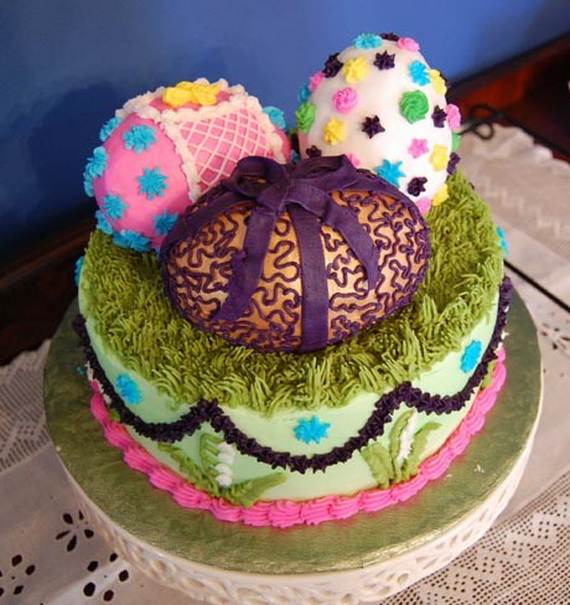 9 Photos of Easter Egg Cakes For Easter