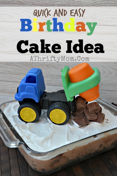 Easy Boys Birthday Cake Ideas