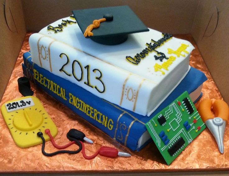 Electrical Engineer Graduation Cake