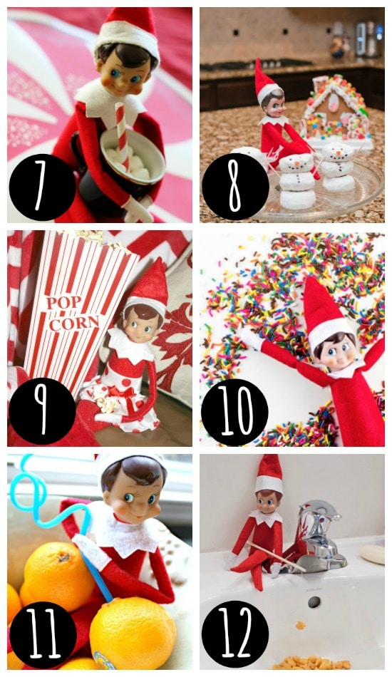 Elves On the Shelf Ideas