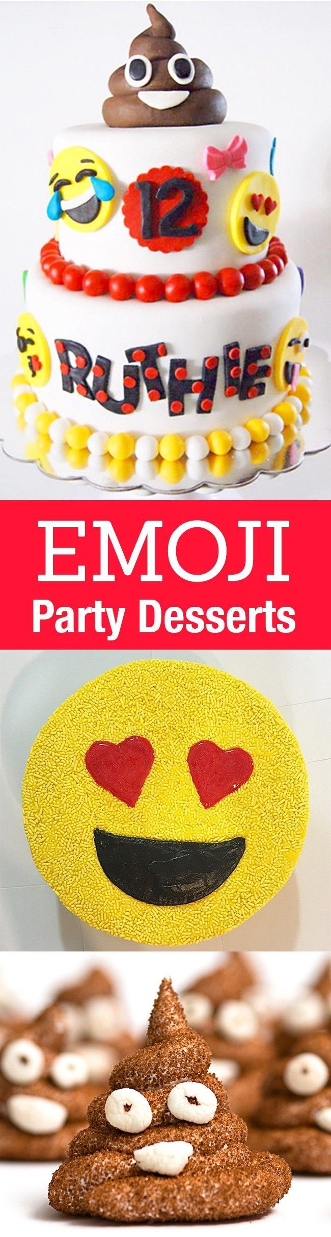 Emoji Birthday Party Cake