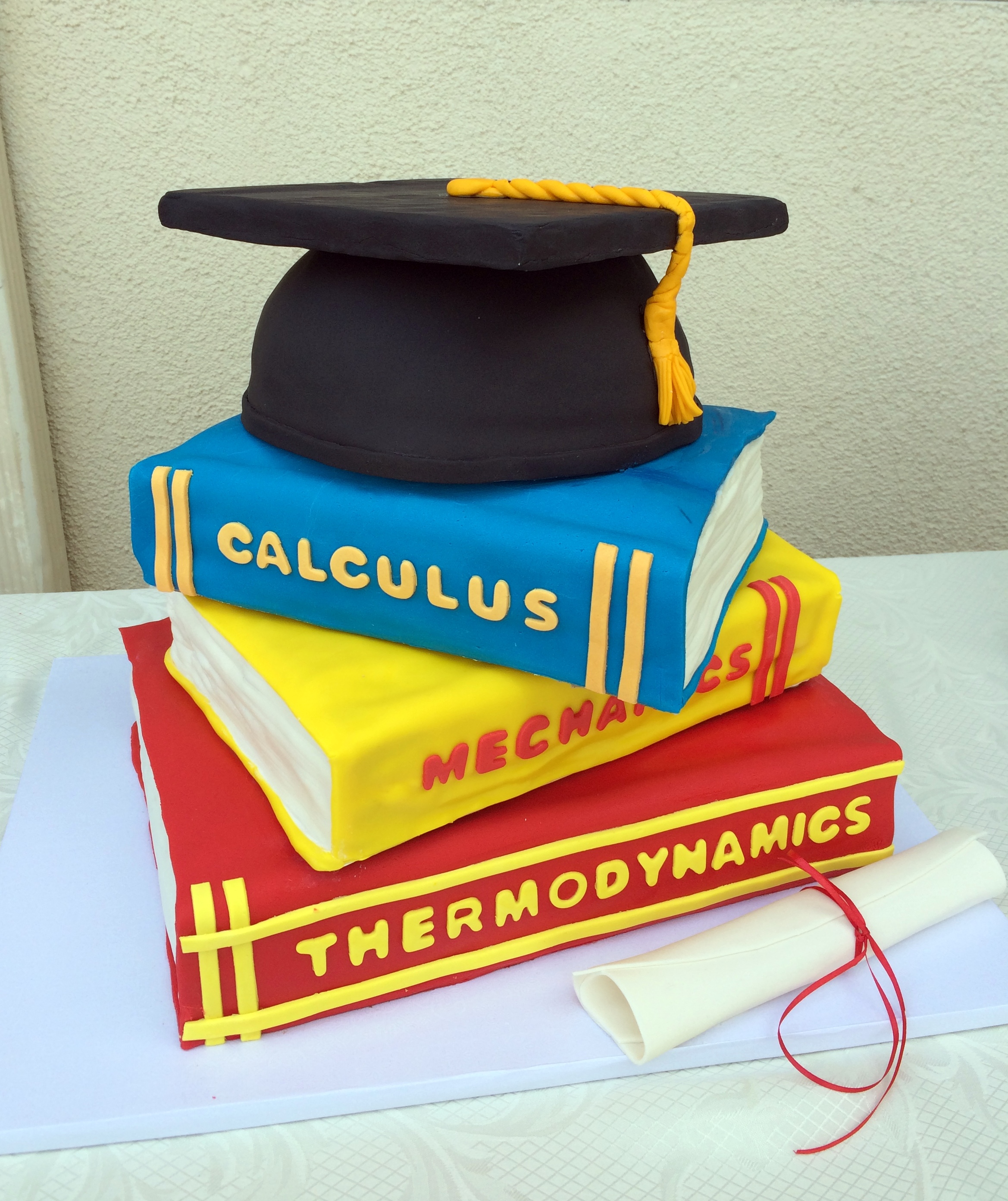 Engineer Graduation Cake