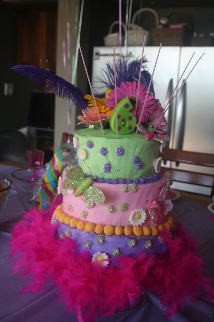 Fancy Nancy Birthday Cake